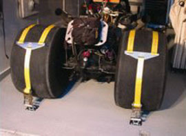 Rear Drag Nets with Direct Hook Ratchets (Pair)